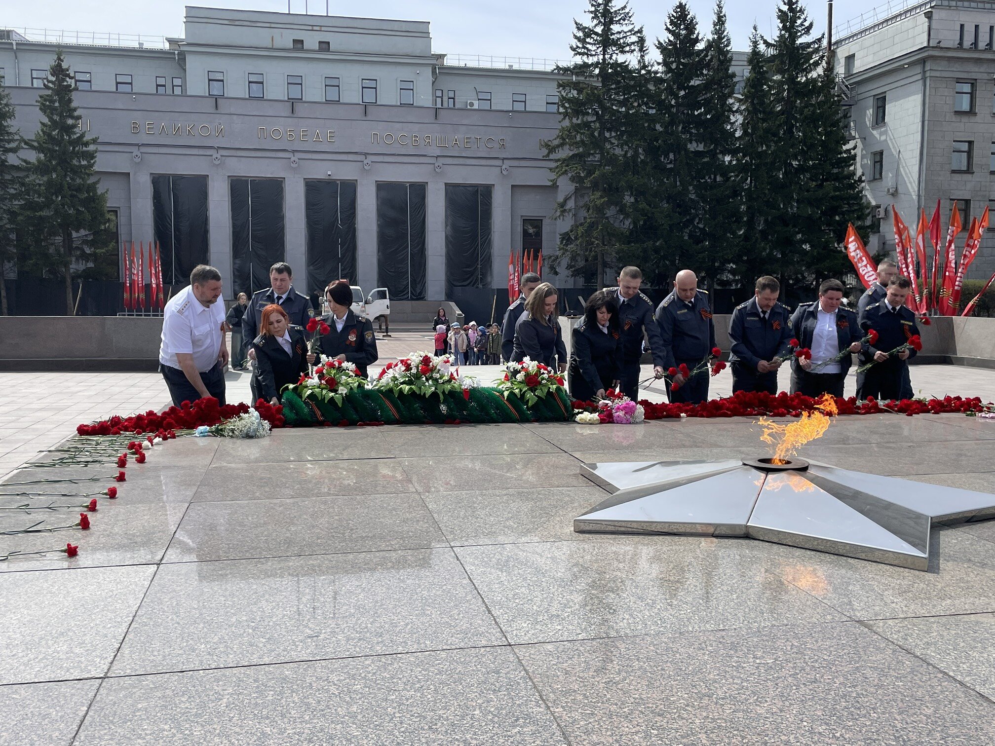 Участие в памятных мероприятиях, посвященных 80-летию Победы в Великой Отечественной войне